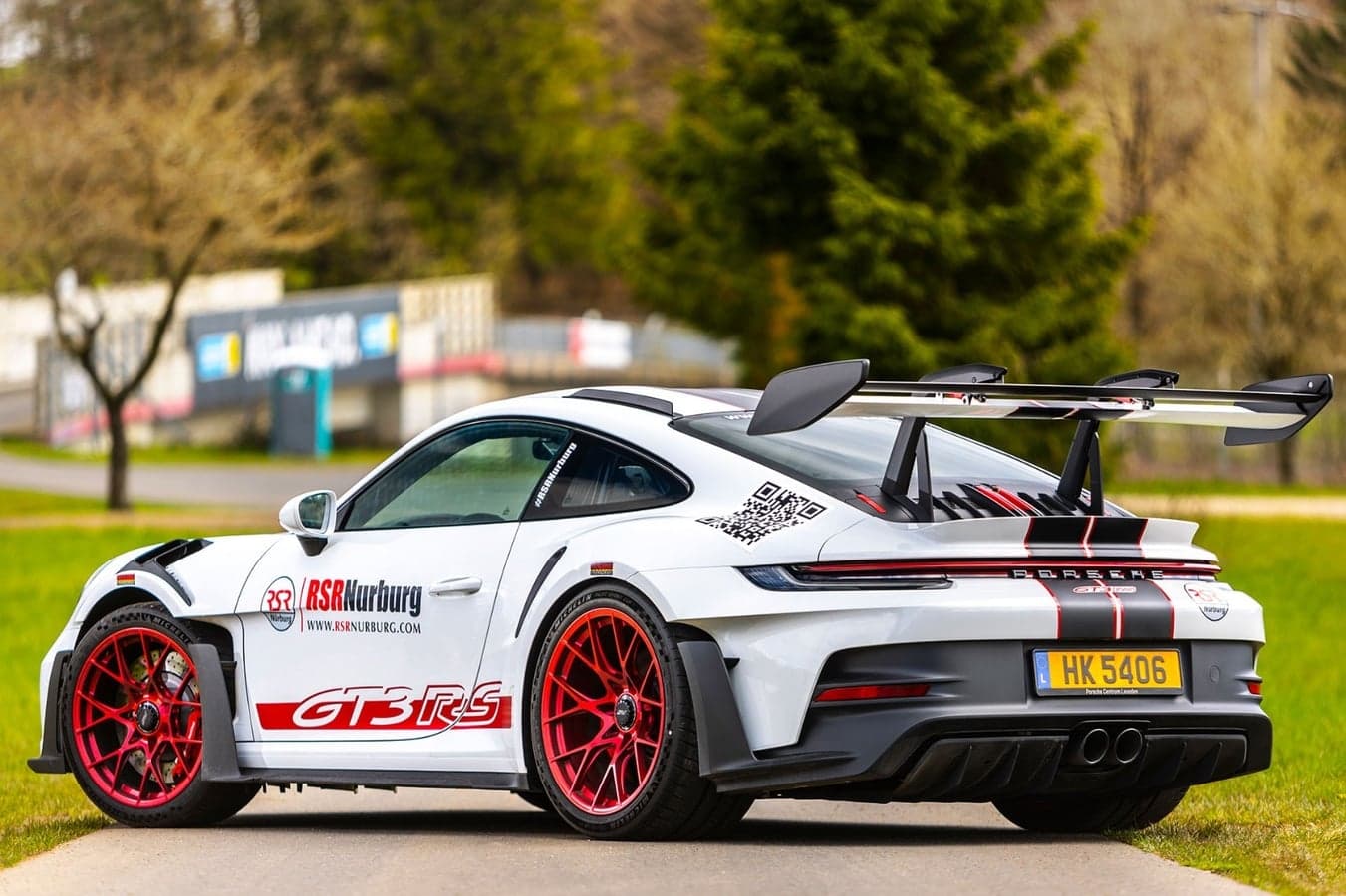 GT3 RS Rear Wing Display Rack — process photo 2