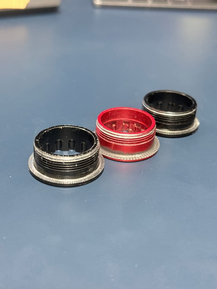 E-MTB Microspline Cassette Lockring — Extended-Thread Redesign — step 02: Not a one-off